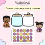 FRASCOS NOMBRES PROPIOS COMUNES