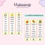 LLAVEROS MAYÚSCULAS