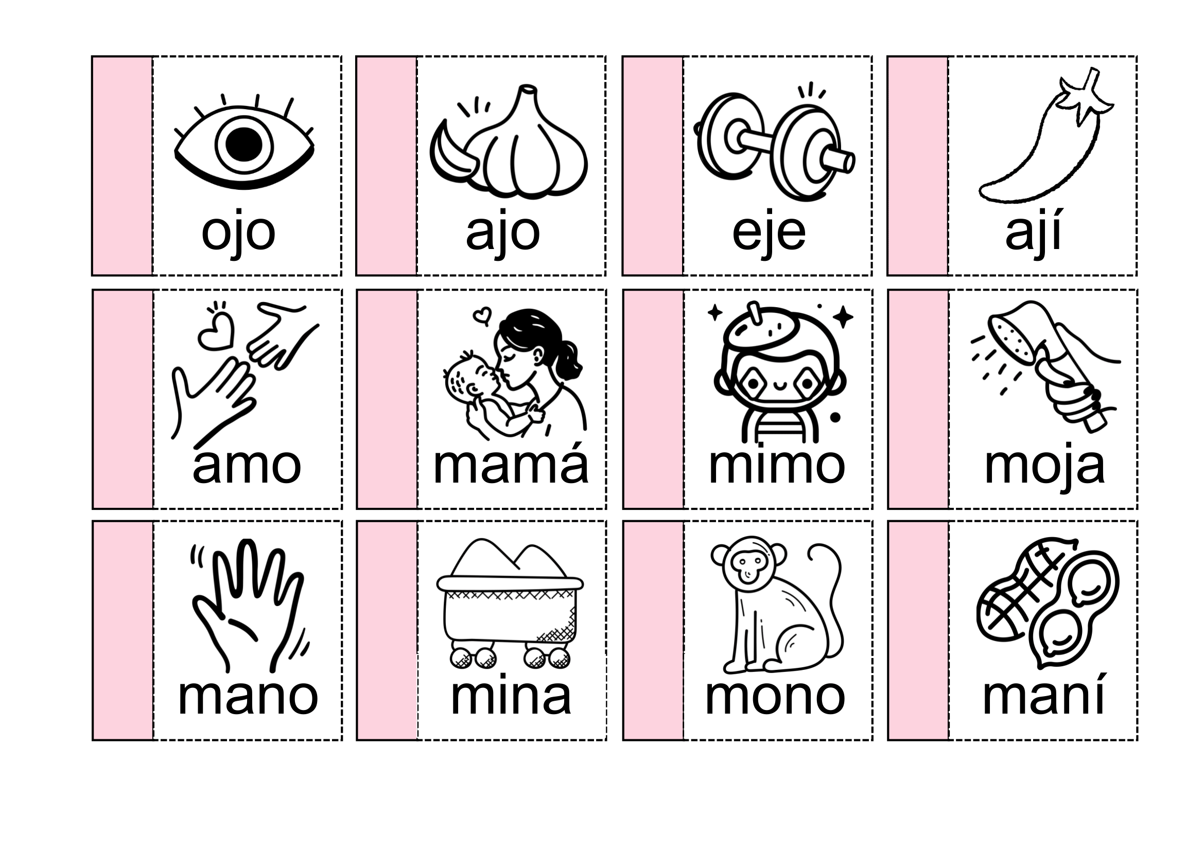 dobla, lee y escribe Matte ojo a taxi -01